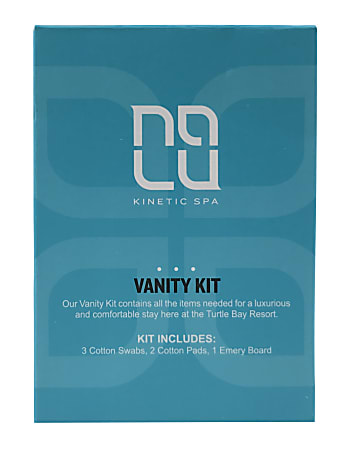 Turtle Bay Vanity Kits, Case Of 500