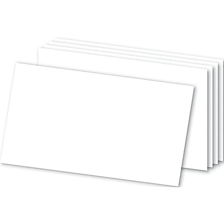 Office Depot Brand Blank Index Cards 3 x 5 White Pack Of 300 - Office Depot