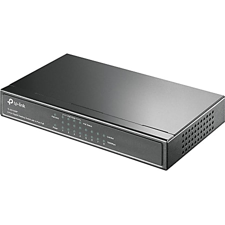 TP-LINK TL-SG1008P 8-Port Gigabit Desktop POE Switch with 4 PoE Ports - 8 Ports - 4 x POE - 4 x RJ-45 - 10/100/1000Base-T - Desktop