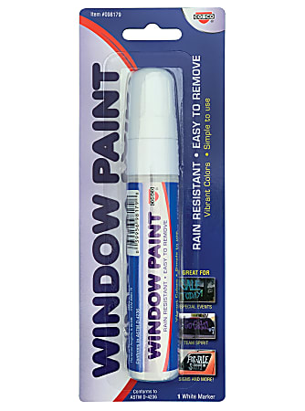 Window on sale paint markers
