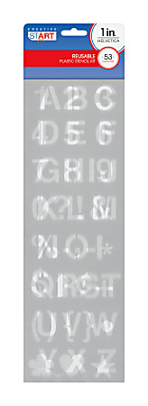 Staedtler Letters and Numbers Stencil