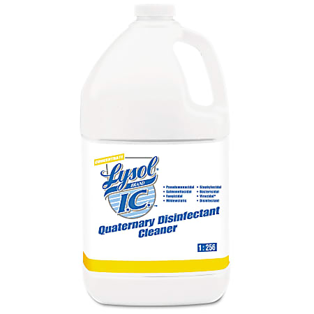 Lysol I.C. Quaternary Disinfectant Cleaner Original Scent 128 ...