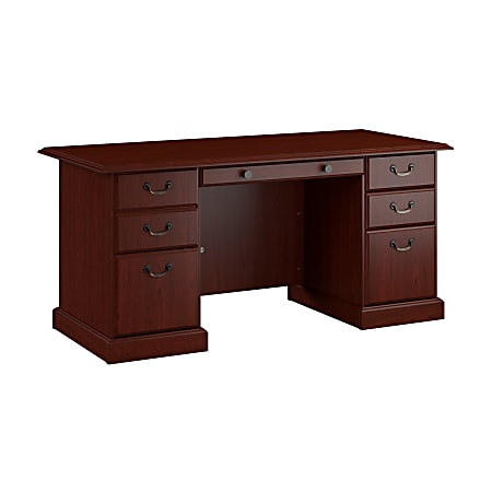 Classic Office Desk - 66 x 30, Mahogany