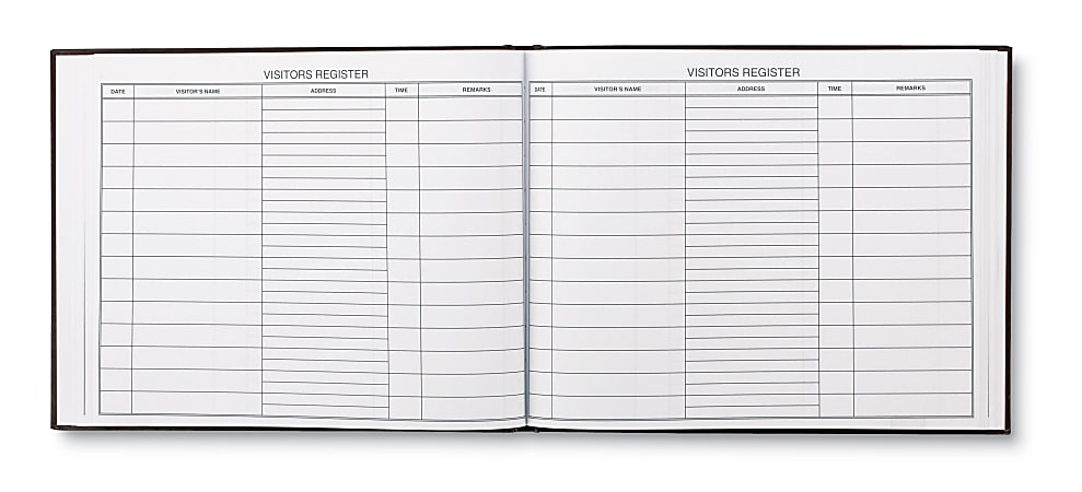 TOPS Visitors Register Book, 112 Pages