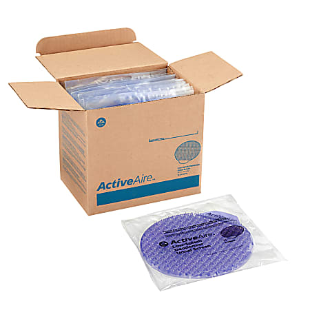 ActiveAire™ by GP PRO Low Splash Deodorizer Urinal Screen, Lavender, Pack Of 12