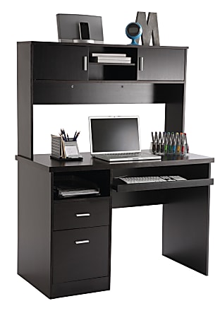 Office depot black shop desk