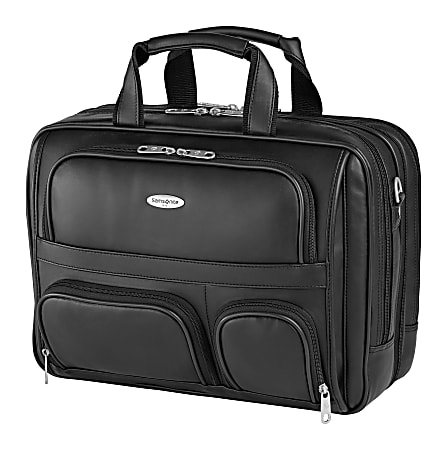 Samsonite® Computer Portfolio With 15.4" Laptop Pocket, Black