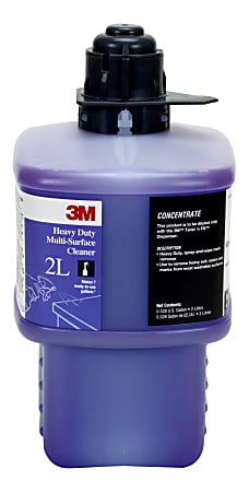 3M™ Heavy-Duty Multisurface Cleaner Concentrate, 2 Liters