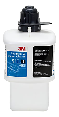 3M™ 51L Bathroom And Shower Cleaner Concentrate, 67.6 Oz Bottle