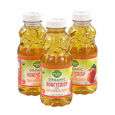 Wellsley Farms Organic Honeycrisp Apple Juice, 2 pk./96 oz.