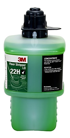 3M™ 22H Floor Stripper LO Concentrate, 2 Liters