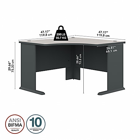 Office depot outlet corner desk espresso