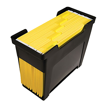 OfficeMax Basic Desktop File Organizer, Black