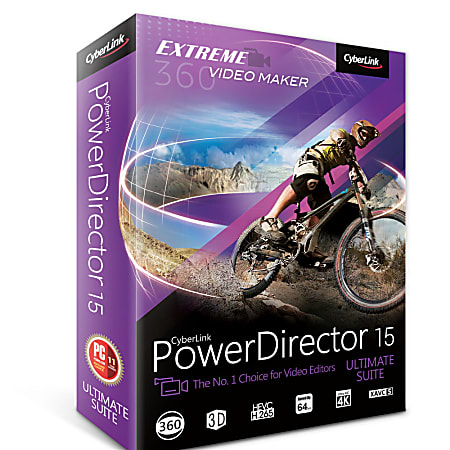 CyberLink PowerDirector 15 Ultimate Suite