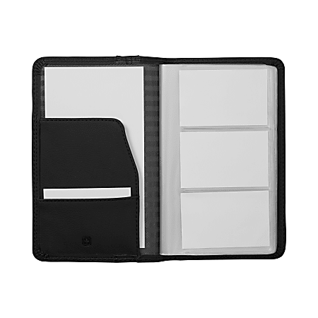 Wenger Diploat 156 - Archivador De Tarjetas Personales, Negro, Una