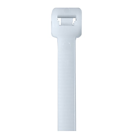 Partners Brand Nylon Cable Ties, 120 Lb, 13", Natural, Pack Of 100