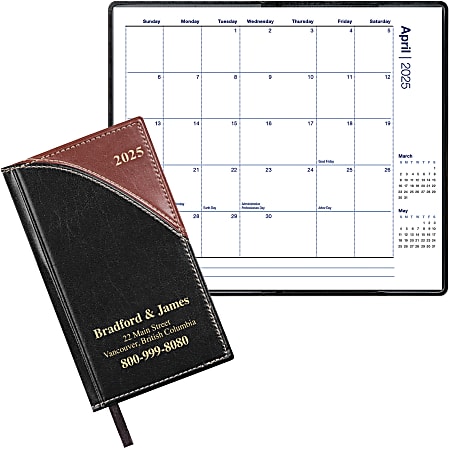 Harwick monthly pocket calendar - office depot