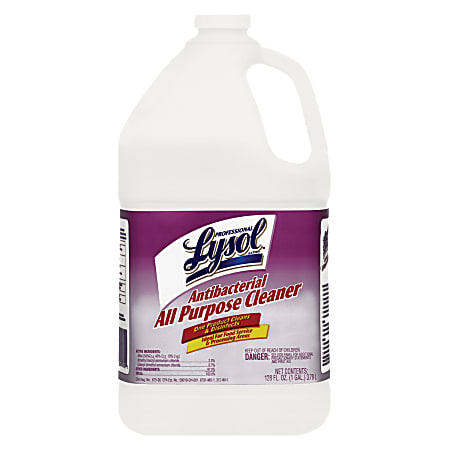 Lysol® All-Purpose Antibacterial Cleaner, 128 Oz Bottle
