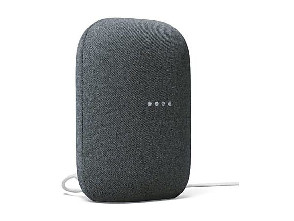 Google Nest Audio - Smart speaker - IEEE 802.11b/g/n/ac, Bluetooth - App-controlled - charcoal