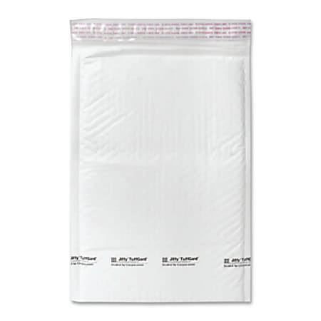 Sealed Air Tuffgard Premium Cushioned Mailers - Bubble - #4 - 9 1/2" Width x 14 1/2" Length - Peel & Seal - White - Poly - 25 / Carton