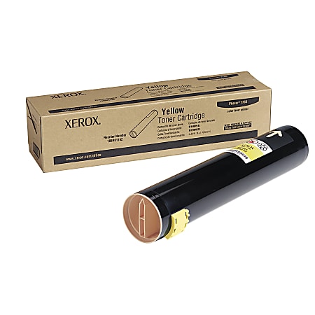 Xerox® 7760 Extra-High-Yield Yellow Toner Cartridge, 106R01162