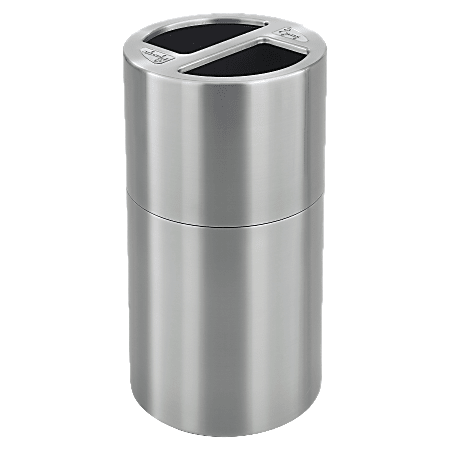 Safco Canmeleon Indoor/Outdoor Open Top Pentagon Trash Can 30