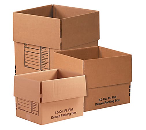 B O X Packaging #1 Moving Box Combo Pack