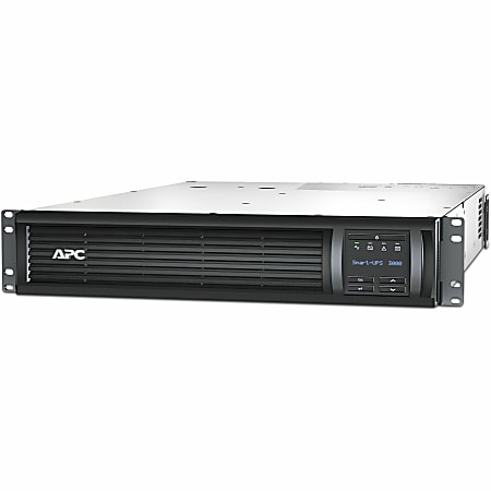 APC by Schneider Electric Smart-UPS 3000VA Rack-mountable UPS - 2U Rack-mountable - 3 Hour Recharge - 3 Minute Stand-by - 208 V Input - 208 V AC Output - Sine Wave - Serial Port - USB - 2 x NEMA L6-20R - 2 x Battery/Surge Outlet