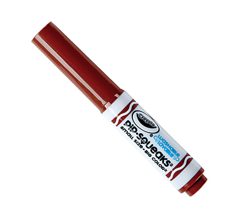 Crayola® Pip Squeaks Marker, Mini Brown