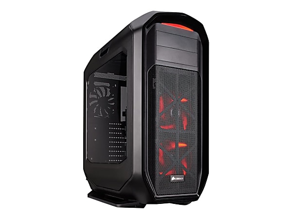 Corsair Graphite 780T Computer Case - Black - Steel, Polycarbonate, Acrylonitrile Butadiene Styrene ABS - 12 x Bay - 3 x 5.51" x Fans Installed - 0 - Mini ITX, Micro ATX, ATX, EATX, XL-ATX Motherboard Supported - 7 x Fans Supported