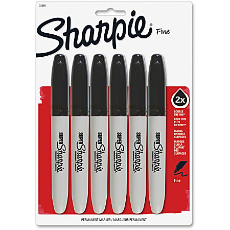 Sharpie Black Permanent Markers - 24 Pack (448649) for sale online