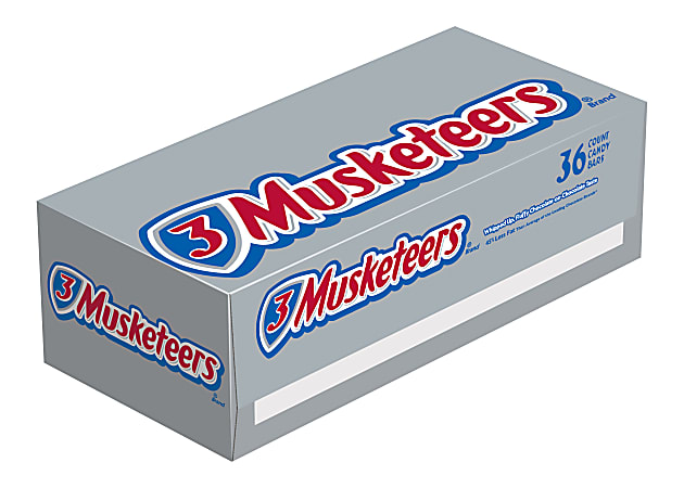 3 Musketeers® Bars, 2.13 Oz, Box Of 36