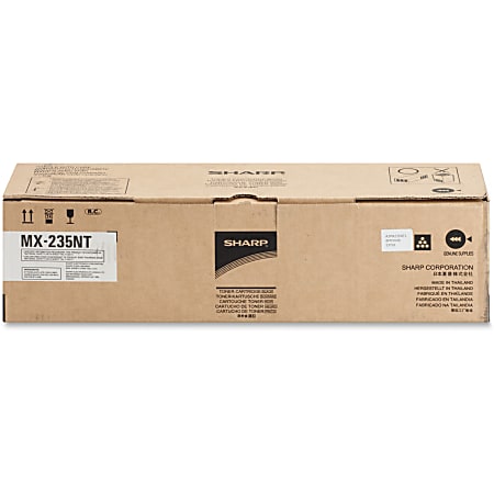 Sharp MX-235NT Original Toner Cartridge - Laser - 16000 Pages - Black - 1 Each