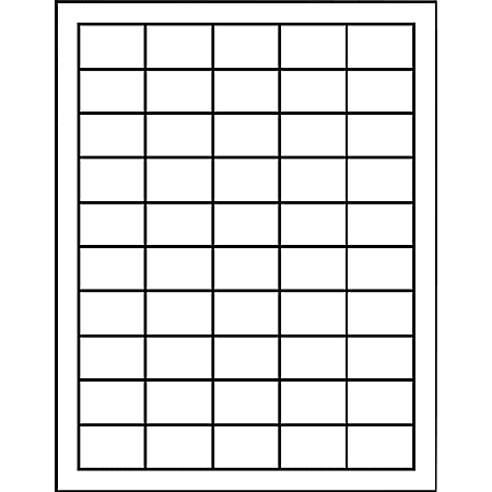 MACO® Laser/Ink Jet White UPC Labels, MACML5000, Permanent Adhesive, 1