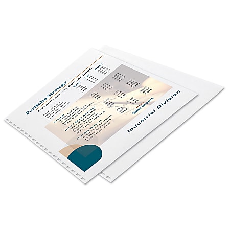 GBC® Prepunched Paper For Comb Binding, 19-Hole Punched On Left, 24 Lb, Pack Of 250 Sheets