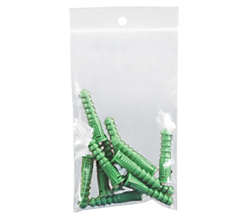 4in x 8in - 2 Mil Reclosable Poly Bags w/ Hang Hole