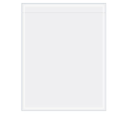 Tape Logic® "Clear Face" Document Envelopes, 7" x 5-1/2", Clear, Case of 1000