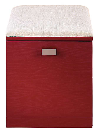 See Jane Work® 16"D Lateral Kate File Cabinet Cabinet, Red