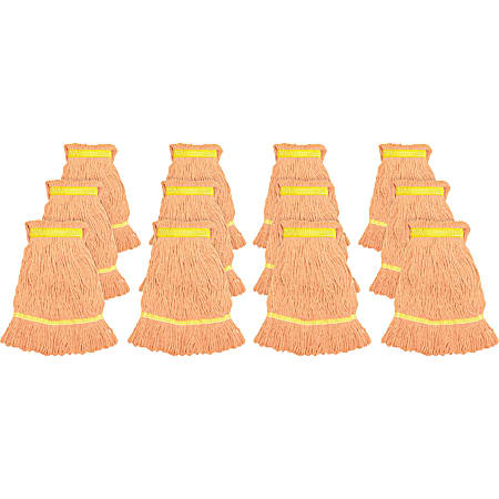 Genuine Joe Narrow Band Mophead - Cotton - 12 / Carton Genuine Joe Narrow Band Mophead - Cotton - 12 / Carton