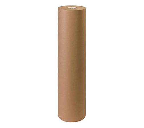 B O X Packaging Kraft Paper Roll, 18" x 720', 50 Lb, 100% Recycled