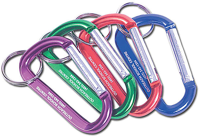 Star Shape Carabiners: Custom Engraved in 3 Days!