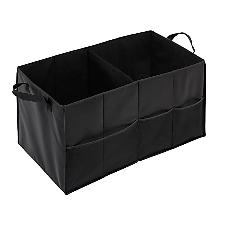 Honey-Can-Do Folding Trunk Organizer, SFT-01166, Black