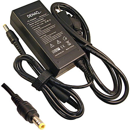 DENAQ 19V 3.42A 5.5mm-2.5mm AC Adapter for TOSHIBA Satellite Series Laptops - 3.42 A Output