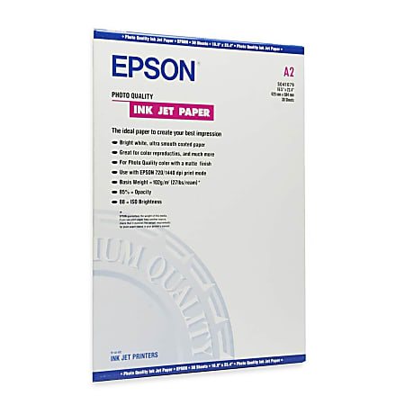 C13S042095, Epson Enhanced Matte Paper / Archival Matte Paper - A2 25  Sheets