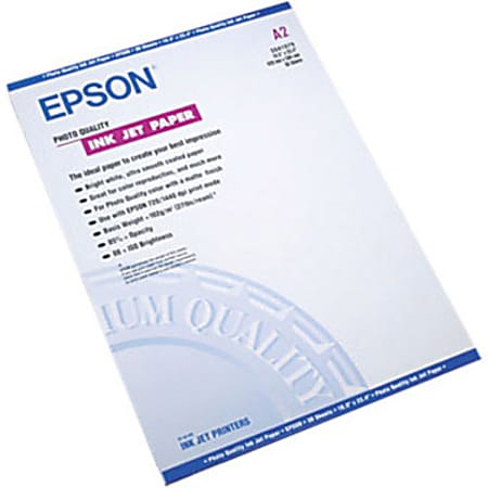 Epson C13S041079 Photo Paper A2 16 1732 x 23 2564 30 Sheets - Office Depot