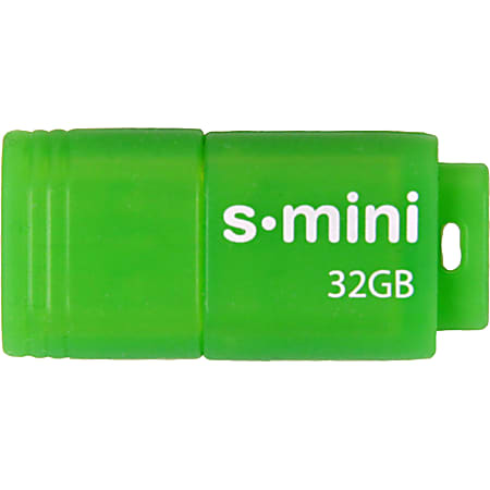 Patriot Memory 32GB Supersonic Mini USB Flash Drive - 32 GB - USB 3.0 - Green - 2 Year Warranty