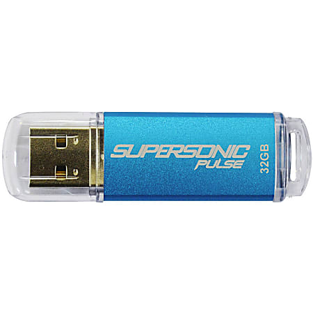 Patriot Memory 32GB Supersonic Pulse USB 3.0 Flash Drive - 32 GB - USB 3.0 - 2 Year Warranty