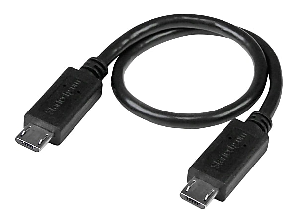 StarTech.com 8in USB OTG Cable - Micro USB to Micro USB - M/M - USB OTG Adapter - 8 inch