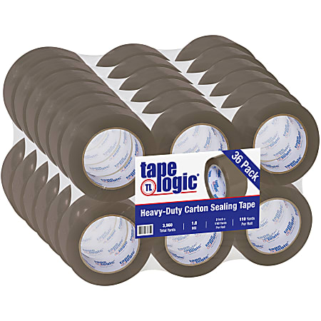 Tape Logic Intertape Carton Sealing Tape, 2" x 110 Yd., Tan, Case Of 36