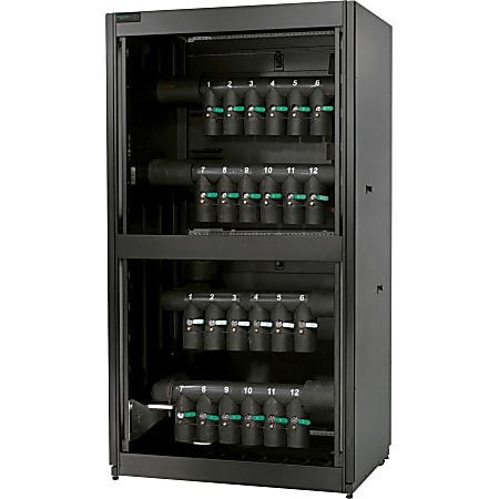 Schneider Electric Cooling Distribution Unit 12 Circuit, Bottom/Top Mains, Top Distribution Piping